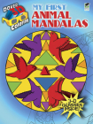 3-D Coloring Book -- My First Animal Mandalas [With 3-D Glasses] (Dover 3-D Coloring Book) Cover Image