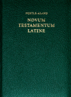 Nestle-Aland Novum Testamentum Latine (Hardcover) By German Bible Society (Editor) Cover Image