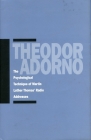 The Psychological Technique of Martin Luther Thomas' Radio Addresses By Theodor W. Adorno Cover Image
