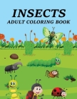 Insects Adult Coloring Book Cover Image