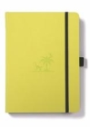 Dingbats* Earth A5+ Lime Yasuni Notebook - Dotted  Cover Image