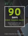 90 Days Forex Traders Diary: Keep track of your daily swipe trades, signals and 