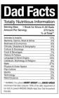 Dad Facts: Totally Nutritious Information Cover Image