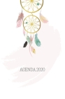 Agenda 2020: Atrapasueños Planeador Anual Mensual Semanal de 6x9 inches o 15x22 cm, con 135 páginas en blanco y negro para mujeres By Agendas La Tapatia Cover Image