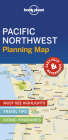 Lonely Planet Pacific Northwest Planning Map 1 (Planning Maps) By Lonely Planet Cover Image