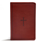 KJV Giant Print Reference Bible, Brown LeatherTouch, Indexed Cover Image