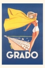 Vintage Journal Grado Travel Poster Cover Image