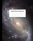 Graph Paper Notebook: 5 x 5 squares per inch, Quad Ruled - 8 x 10 - Spiral Galaxy in Outer Space - Math and Science Composition Notebook for By Space Composition Notebooks Cover Image