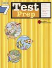 Test Prep: Grade 7 (Flash Kids Harcourt Family Learning) Cover Image
