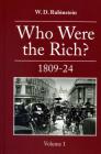 Who Were the Rich?: 1809-1824 Cover Image