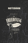 Freediving / Freediver / Apnoe - Notebook Cover Image