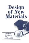 Design of New Materials By David L. Cocke, Abraham Clearfield Cover Image