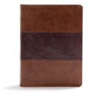 CSB Study Bible, Mahogany LeatherTouch: Faithful and True Cover Image