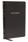 KJV, Thinline Bible, Standard Print, Imitation Leather, Black, Indexed, Red Letter Edition By Thomas Nelson Cover Image
