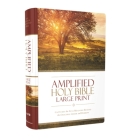 Amplified Bible-Am-Large Print: Captures the Full Meaning Behind the Original Greek and Hebrew By Zondervan Cover Image