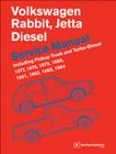 Volkswagen Rabbit, Jetta (A1 Diesel Service Manual 1977, 1978, 1979, 1980, 1981, 1982, 1984, 1984: Including Pickup Truck and Turbo Diesel Cover Image