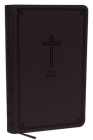NKJV, Deluxe Gift Bible, Imitation Leather, Gray, Red Letter Edition Cover Image