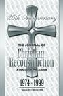 The Journal of Christian Reconstruction By P. Andrew Sandlin (Editor) Cover Image