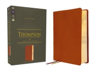 Esv, Thompson Chain-Reference Bible, Genuine Leather, Calfskin, Tan, Red Letter By Frank Charles Thompson (Editor), Zondervan Cover Image