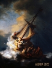 Rembrandt Planificador Annual 2020: Jesucristo en la Tormenta en el Mar de Galilea - Agenda Semanal - Maestro Holandés - Ideal Para la Escuela, el Est By Parode Lode Cover Image