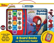 Marvel Spidey and His Amazing Friends: Me Reader Jr 8 Board Books and Electronic Reader Sound Book Set: Me Reader Jr: 8 Board Books and Electronic Rea By Pi Kids, Tony Wijs (Narrated by), Premise Entertainment (Illustrator) Cover Image
