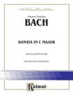 Sonata in C Major (Kalmus Edition) By Johann Christian Bach (Composer) Cover Image