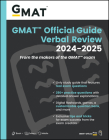 GMAT Official Guide Verbal Review 2024-2025: Book + Online Question Bank By Gmac (Graduate Management Admission Coun Cover Image