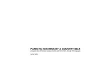 Paris Hilton Wins by a Country Mile: a linguistic face-off between Jacques Derrida and Paris Hilton, through 104 languages Cover Image