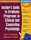 Insider's Guide to Graduate Programs in Clinical and Counseling Psychology: 2014/2015 Edition Cover Image