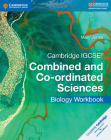 Cambridge IGCSE Combined and Co-Ordinated Sciences Biology Workbook (Cambridge International Igcse) By Mary Jones Cover Image
