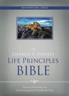 NIV, the Charles F. Stanley Life Principles Bible, Hardcover, Red Letter Edition By Charles F. Stanley (Editor), Thomas Nelson Cover Image
