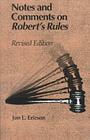 Notes and Comments on Robert's Rules, Revised Edition Cover Image