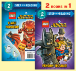 Penguin Trouble!/Flash Forward! (LEGO Batman) (Step into Reading) Cover Image