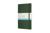 Moleskine Notebook, Large, Dotted, Myrtle Green, Soft Cover (5 x 8.25) By Moleskine Cover Image
