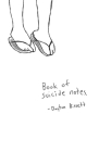 Book of Suicide Notes By Dayton Bissett Cover Image