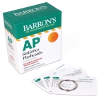 AP Statistics Flashcards, Fourth Edition: Up-to-Date Practice + Sorting Ring for Custom Study (Barron's AP) Cover Image