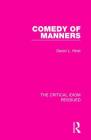 Comedy of Manners (Critical Idiom Reissued) Cover Image