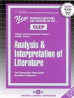 ANALYSIS & INTERPRETATION OF LITERATURE: Passbooks Study Guide (College Level Examination Series (CLEP)) By National Learning Corporation Cover Image