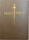 KJV Sword Bible, Large Print, Coffee Ultrasoft: (Red Letter, Brown, 1611 Version) By Whitaker House Cover Image