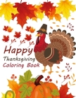 Happy: Thanksgiving Coloring Book By Ourzo Shop Cover Image