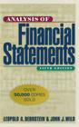 Analysis of Financial Statements By Leopold Bernstein, John Wild Cover Image