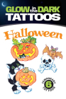 Glow-In-The-Dark Tattoos: Halloween (Dover Tattoos) By Nina Barbaresi Cover Image