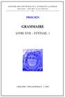 Grammaire Livre XVII - Syntaxe I (Histoire Des Doctrines de L'Antiquite Classique) By Priscien Cover Image