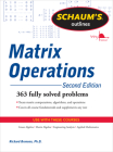Schaum's Outline of Matrix Operations Cover Image
