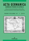 ACTA Germanica: German Studies in Africa (ACTA Germanica / German Studies in Africa #47) By Cilliers Van Den Berg (Editor) Cover Image
