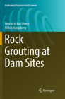 Rock Grouting at Dam Sites (Professional Practice in Earth Sciences) By Friedrich-Karl Ewert, Ulrich Hungsberg Cover Image