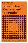 Introduction to Measure and Integration By S. J. Taylor Cover Image
