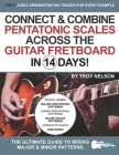 Connect & Combine Pentatonic Scales Across the Guitar Fretboard in 14 Days!: The Ultimate Guide to Mixing Major & Minor Patterns Cover Image