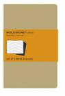 Moleskine Cahier Journal (Set of 3), Extra Large, Ruled, Kraft Brown, Soft Cover (7.5 x 10) (Cahier Journals) Cover Image