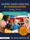 Guided Math Lessons in Kindergarten: Getting Started By Nicki Newton Cover Image
